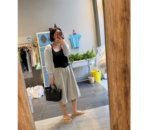 V넥썸머루즈가디건 [3color]