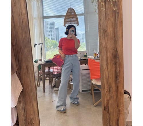 1번 썸머부츠컷찰랑청바지