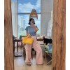 딸기와이드부츠컷 [3color]