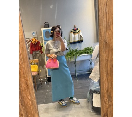 미키정품기모반팔t