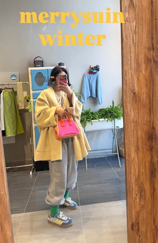 버터레몬 울100핸드메이드코트 [2color]