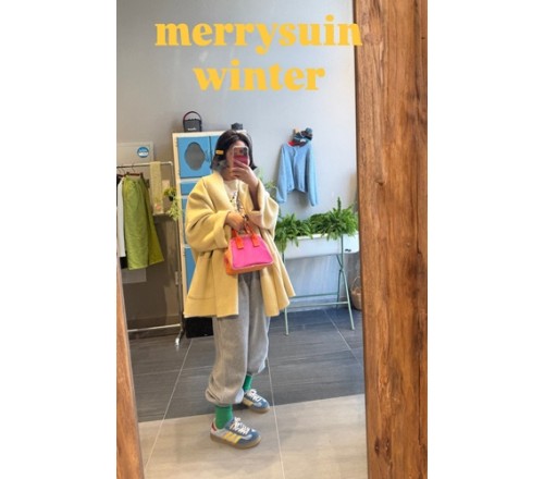 버터레몬 울100핸드메이드코트 [2color]