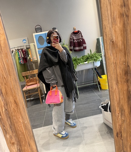 캐시머플러숄케이프