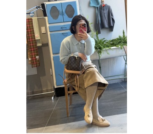 핀턱기모골덴p [2color]