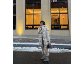 메이드덕다운후드패딩