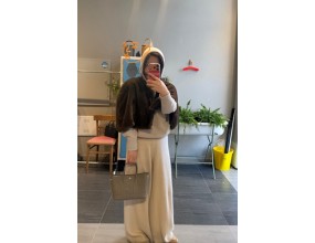 망토밍크퍼케이프