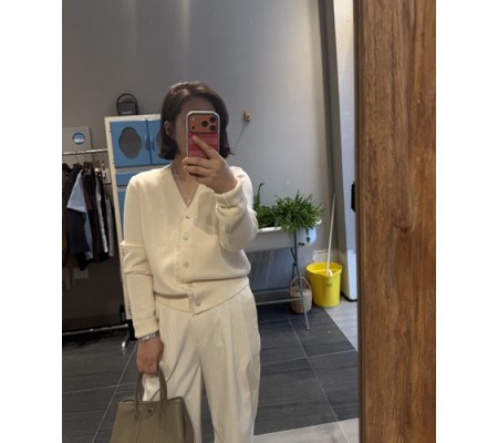 레이스V가디건 [3color]