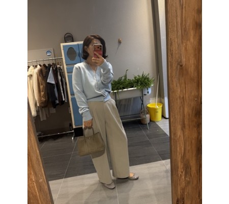 바스락 9부 팬츠 [2cilor]