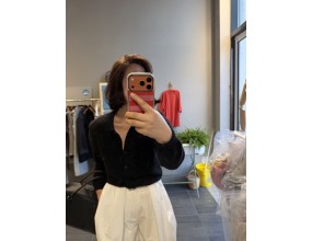 카라단추가디건 [2color]