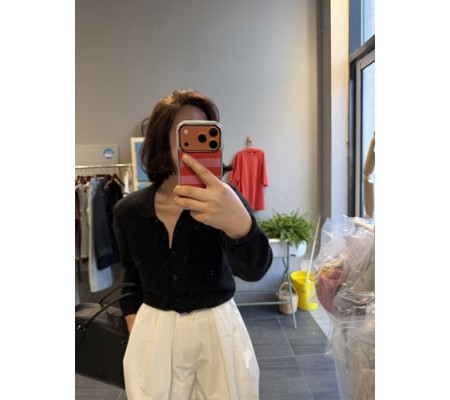 카라단추가디건 [2color]