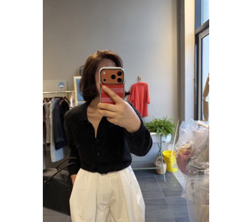 카라단추가디건 [2color]