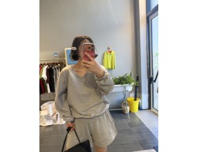 브이넥루즈t [3color]