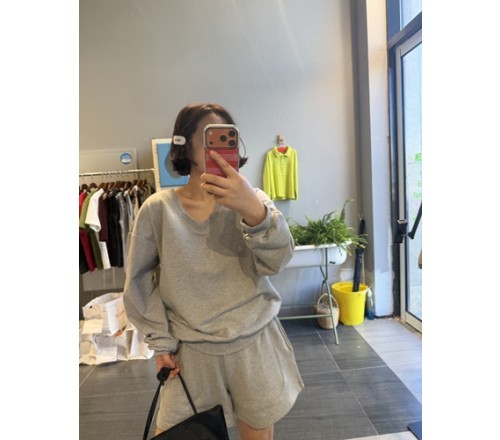 브이넥루즈t [3color]