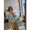 플리츠볼륨 가디건