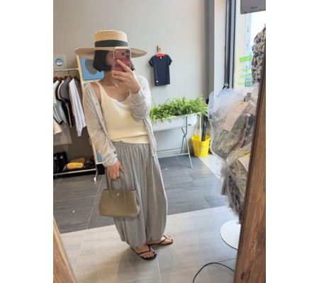 브이넥루즈여름가디건